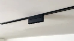 Lindby LED-strip 48V Lumaro,sort,6punkter,drejelig,dæmpbar