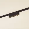 Lindby LED-strip 48V Lumaro, sort,6 punkter,2,4cm,dæmpbar