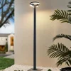 Lindby LED-udendørslampe Keily, cirkel, antracit, metal