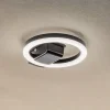 Lindby LED udendørs loftlampe Finian, Ø 22 cm, CCT, dæmpbar