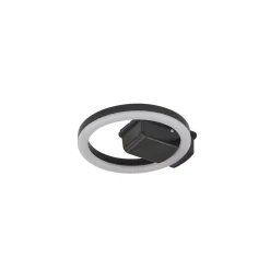 Lindby LED udendørs loftlampe Finian, Ø 22 cm, CCT, dæmpbar