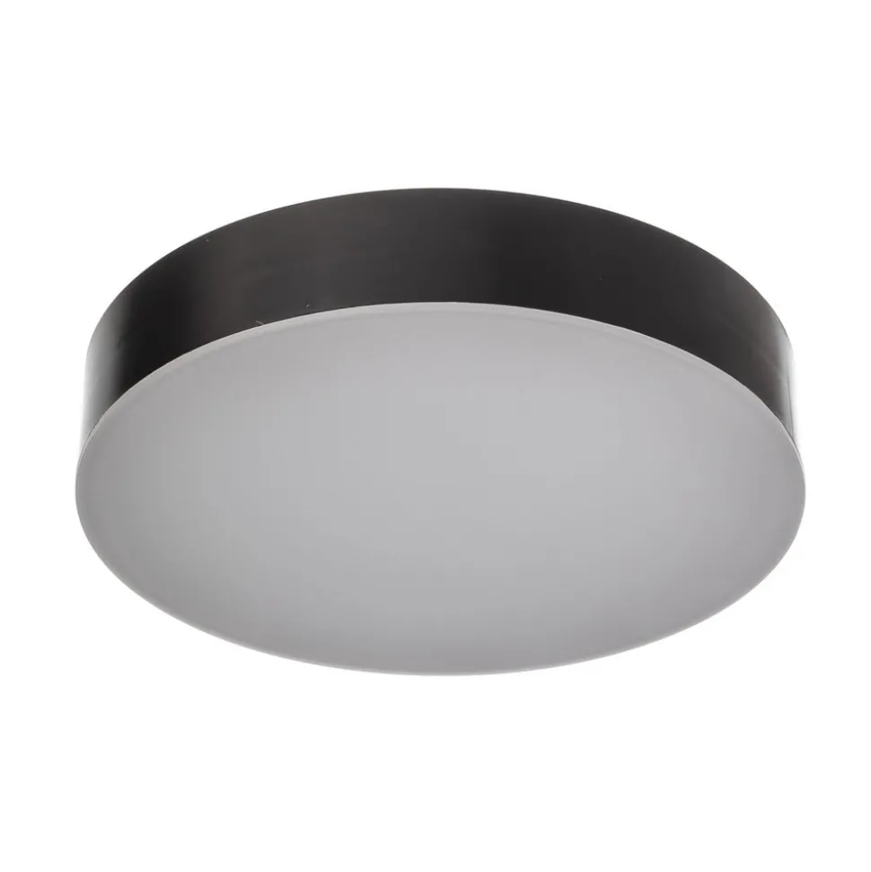 Lindby LED udendørs loftlampe Lahja, antracit, sensor, IP65