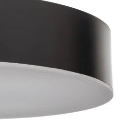 Lindby LED udendørs loftlampe Lahja, antracit, sensor, IP65