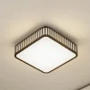 Lindby LED udendørs loftlampe Lurinda, 26 cm sort, IP44