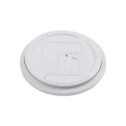Lindby LED udendørs loftslampe Astera, hvid, 3.000 K, Ø 33 cm