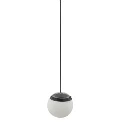 Lindby LED udendørs pendel Eleia, RGBW, 20 cm, genopladeligt batteri
