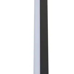 Lindby LED-væglampe Natsumi, sort, aluminium, 90 cm