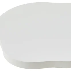 Lindby LED-væglampe Nielson, hvid, gips, 30 x 30 cm