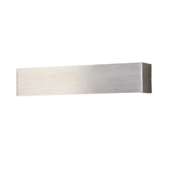 Lindby LED-væglampe Ranik, 40 cm, aluminiumsfarvet, metal