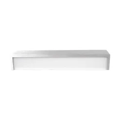 Lindby LED-væglampe Ranik, 40 cm, aluminiumsfarvet, metal