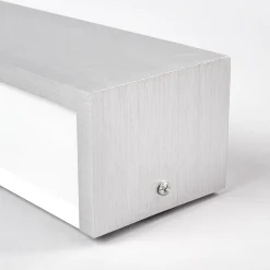 Lindby LED-væglampe Ranik, 40 cm, aluminiumsfarvet, metal