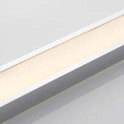 Lindby LED-væglampe til badeværelset Layan, 120 cm, krom, metal