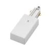 Lindby Linaro end feed, hvid, 1-faset system