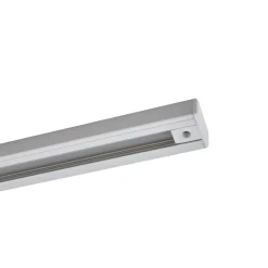 Lindby Linaro strømskinne, 2 m, hvid, 1-fase skinne