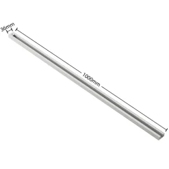 Lindby Linaro strømskinne, 1 m, hvid, 1-fase skinne