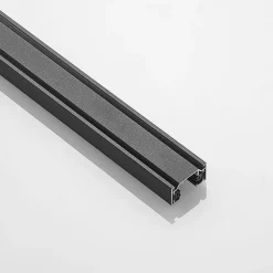 Lindby Linaro strømskinne, 1 m, sort, 1-fase skinne