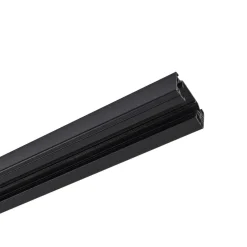 Lindby Linaro strømskinne, 2 m, sort, 1-fase skinne