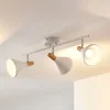 Lindby loftlampe Arina, 53 cm, hvid, 3 lyskilder, E14