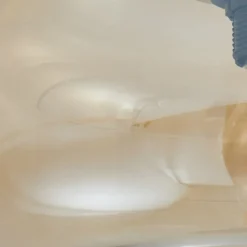 Lindby loftlampe Hildur, Ø 28,5 cm, ravfarvet, glas
