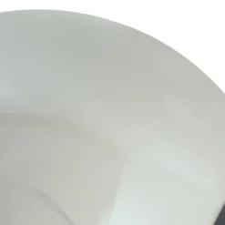 Lindby loftlampe Isamer, røggrå, Ø 80 cm, kugle