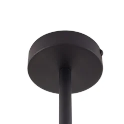 Lindby loftlampe Marilou, sandsort, 4 lyskilder, Ø 70 cm