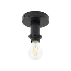Lindby loftlampe Romaine, bambus, natur/hvid, Ø 50 cm