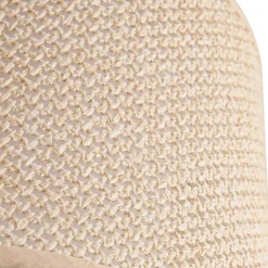 Lindby loftlampe Soula, Ø 26 cm, beige, plast, E27