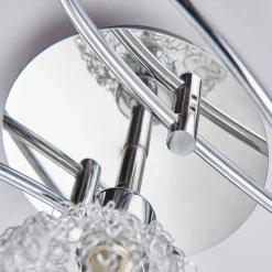 Lindby loftlampe Ticino, 65 cm, 5 lyskilder, metal, glas