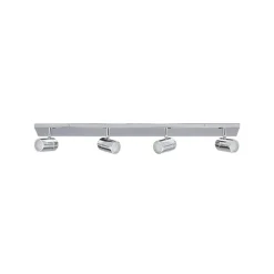 Lindby loftlampe til bad Dejan, 85 cm, 4 lyskilder, krom, IP44
