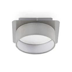Lindby loftslampe Aviola, metal, tekstil, 18 cm lang