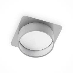 Lindby loftslampe Aviola, metal, tekstil, 18 cm lang