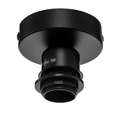 Lindby loftslampe Yonah, guldfarvet, metal, Ø 40 cm, E27