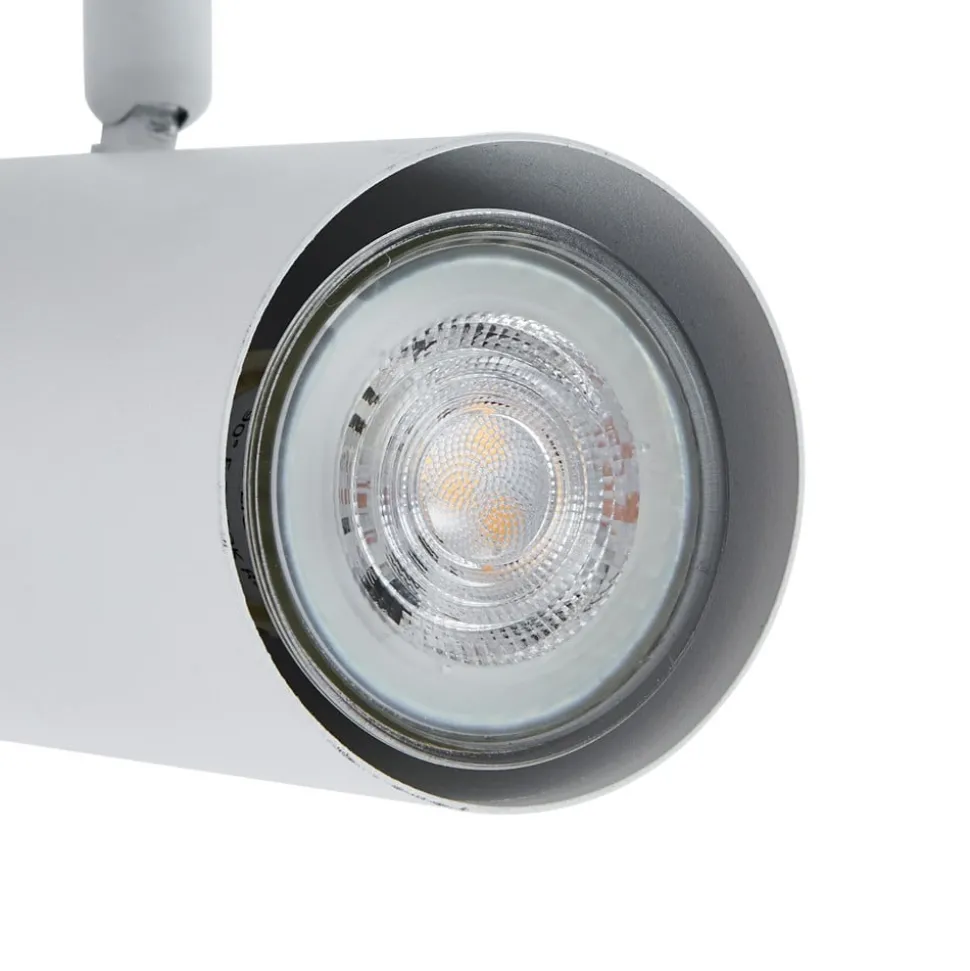 Lindby loftspot Joffrey, 70 cm, hvid, 4 lyskilder, GU10