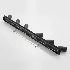 Lindby loftspot Joffrey, 116 cm, sort, 6 lyskilder, GU10