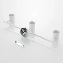 Lindby loftspot Jorell, hvid, 55 cm, 3 lyskilder, metal, GU10