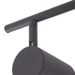 Lindby loftspot Jorell, sort, 51 cm, 3 lyskilder, GU10