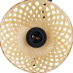 Lindby loftspot Youstin, 30 cm lang, bambus, 2-lys, E14