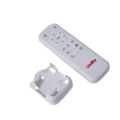 Lindby loftventilator Aulo, hvid, DC, støjsvag, Ø 123 cm