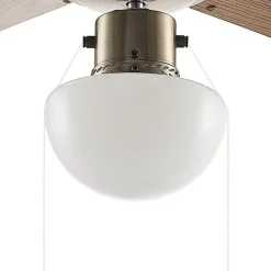 Lindby loftventilator med lys Rakan, støjsvag, Ø 106 cm