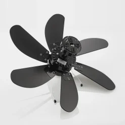 Lindby loftventilator Minja, sort, støjsvag, 78 cm, E14