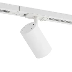 Lindby 1 lyskilde skinnesystem Linaro, GU10, 5 lyskilder, hvid