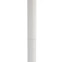 Lindby Madea udendørslampe, hvid, 2 lyskilder, 213 cm, E27, IP44