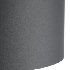 Lindby Maureka loftlampe, 94 cm, 6 lyskilder, tekstil