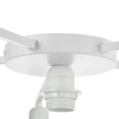 Lindby Maureka loftlampe, 94 cm, 6 lyskilder, tekstil