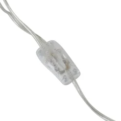 Lindby Melanie gulvlampe, grå, stof, Ø 36 cm, 2 lyskilder.