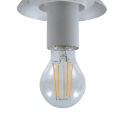 Lindby Meriala loftlampe hvid, glas Ø 25 cm