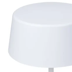 Lindby Milica LED-bordlampe, hvid, dæmpbar