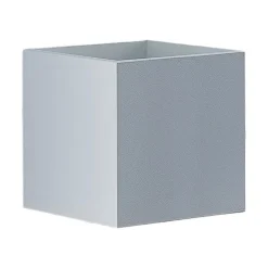 Lindby Mirza væglampe i aluminium, kantet, hvid