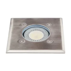 Lindby Nedgravningslampe Insa, 11 x 11 cm, GU10, IP67