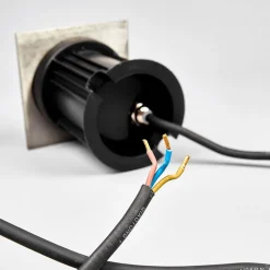 Lindby Nedgravningslampe Insa, 11 x 11 cm, GU10, IP67